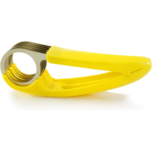 Banana Slicer and Fruit Peeler – Durable ABS and Stainless Steel Kitchen Tool for Quick Fruit Preparation