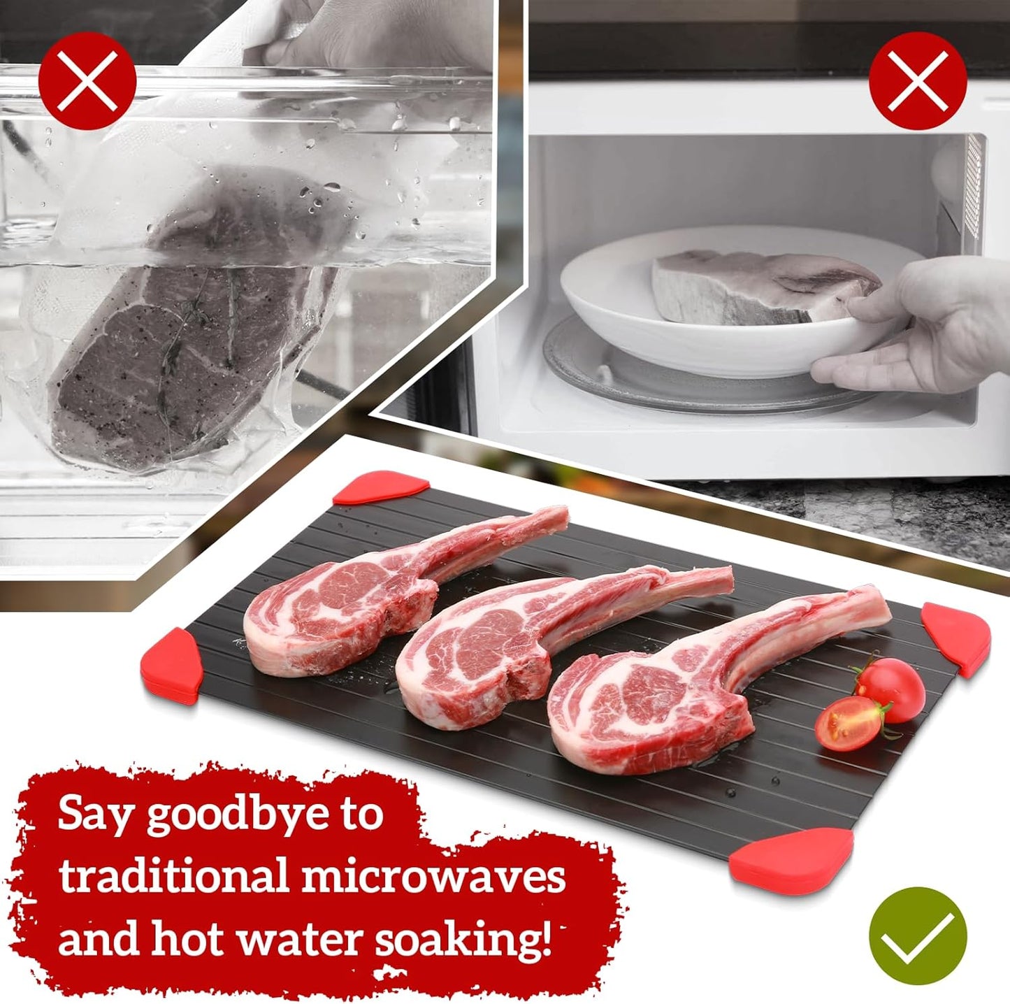 Rapid Defrosting Tray – Efficient Thawing Solution for Frozen Meat