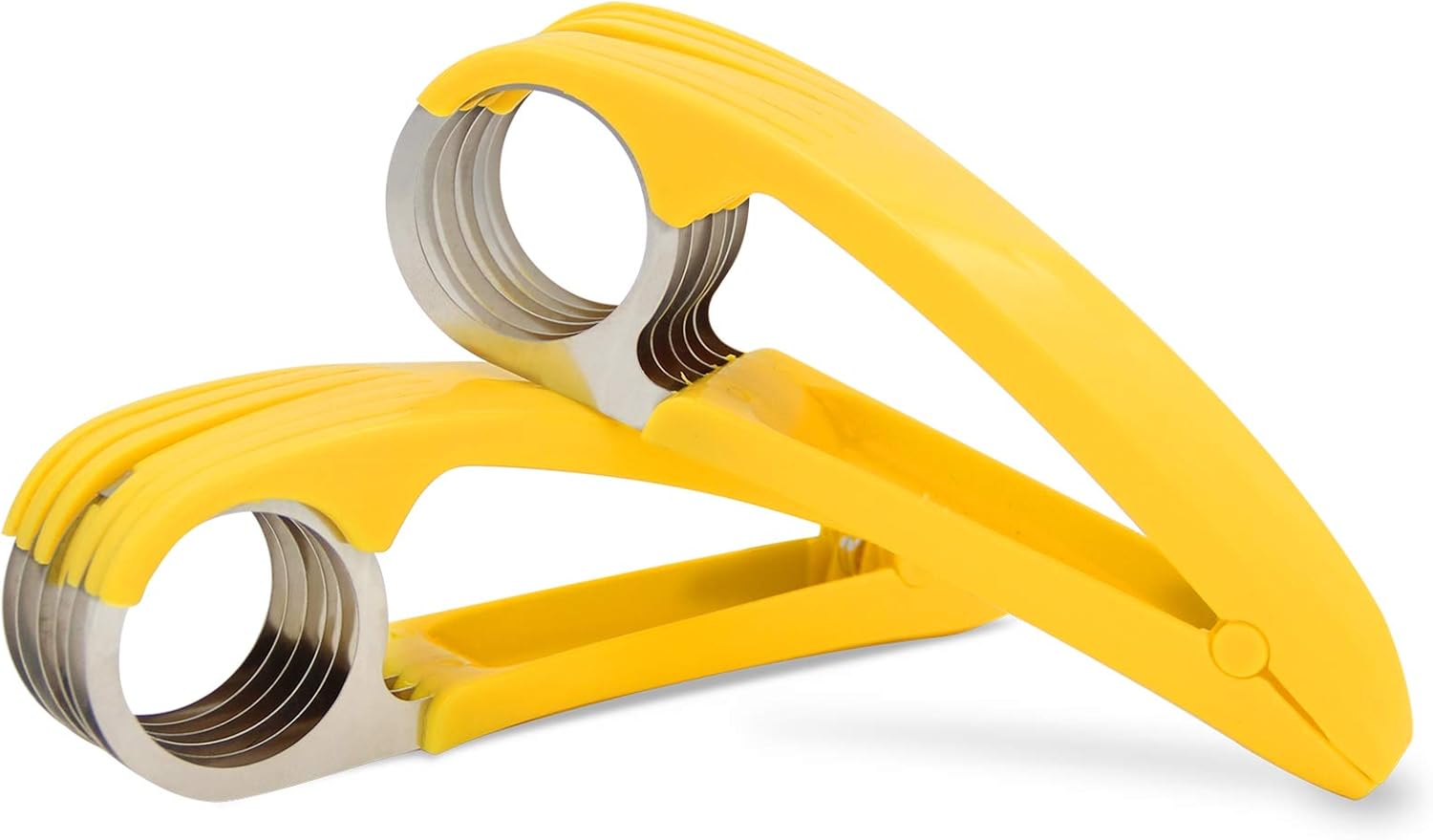 Banana Slicer and Fruit Peeler – Durable ABS and Stainless Steel Kitchen Tool for Quick Fruit Preparation