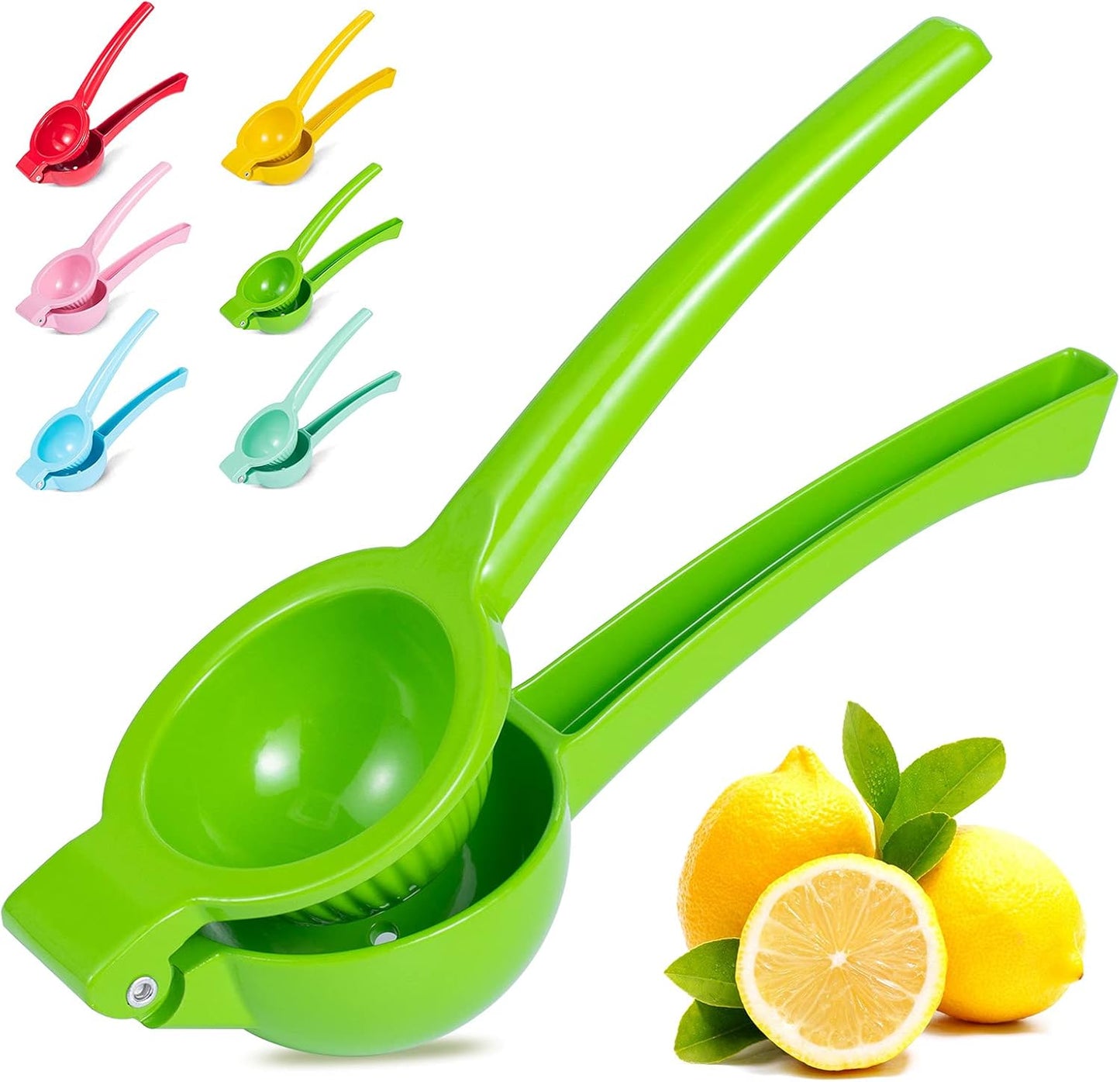 Metal Citrus Juicer – Manual Lemon and Lime Squeezer for Maximum Juice Extraction