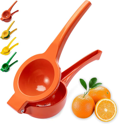 Metal Citrus Juicer – Manual Lemon and Lime Squeezer for Maximum Juice Extraction