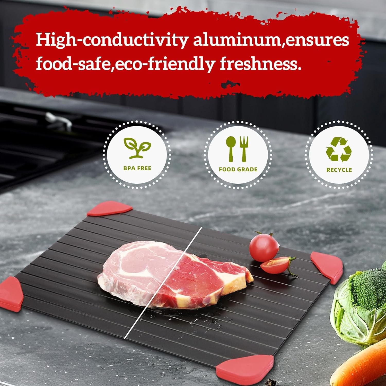 Rapid Defrosting Tray – Efficient Thawing Solution for Frozen Meat