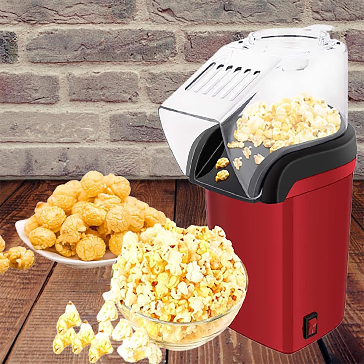 Mini Air Popcorn Popper – Fast, Oil-Free Maker for Healthy Popcorn in Just 3 Minutes